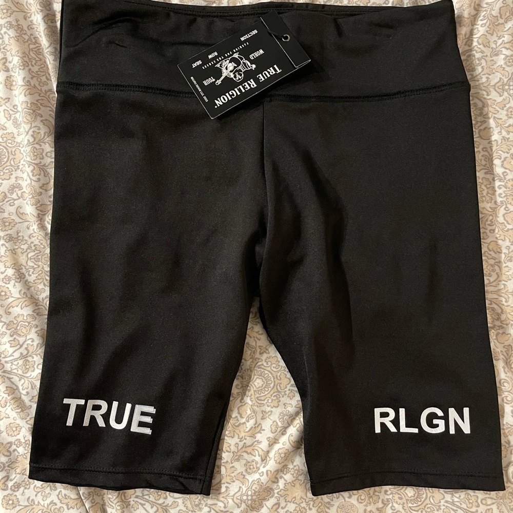 Brand New True religion women Biker shorts -XL